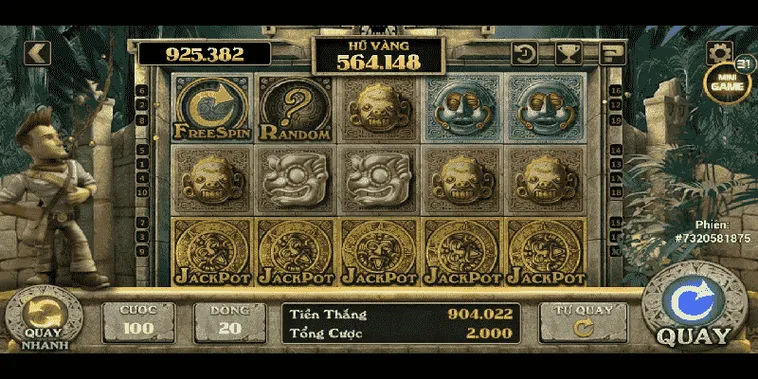 Chinh Phục Trò Chơi Nổ Hũ Rừng Xanh Tại 566Bet Săn Tìm Kho Báu Bí Ẩn 1 Chinh Phục Trò Chơi Nổ Hũ Rừng Xanh Tại 566Bet Săn Tìm Kho Báu Bí Ẩn